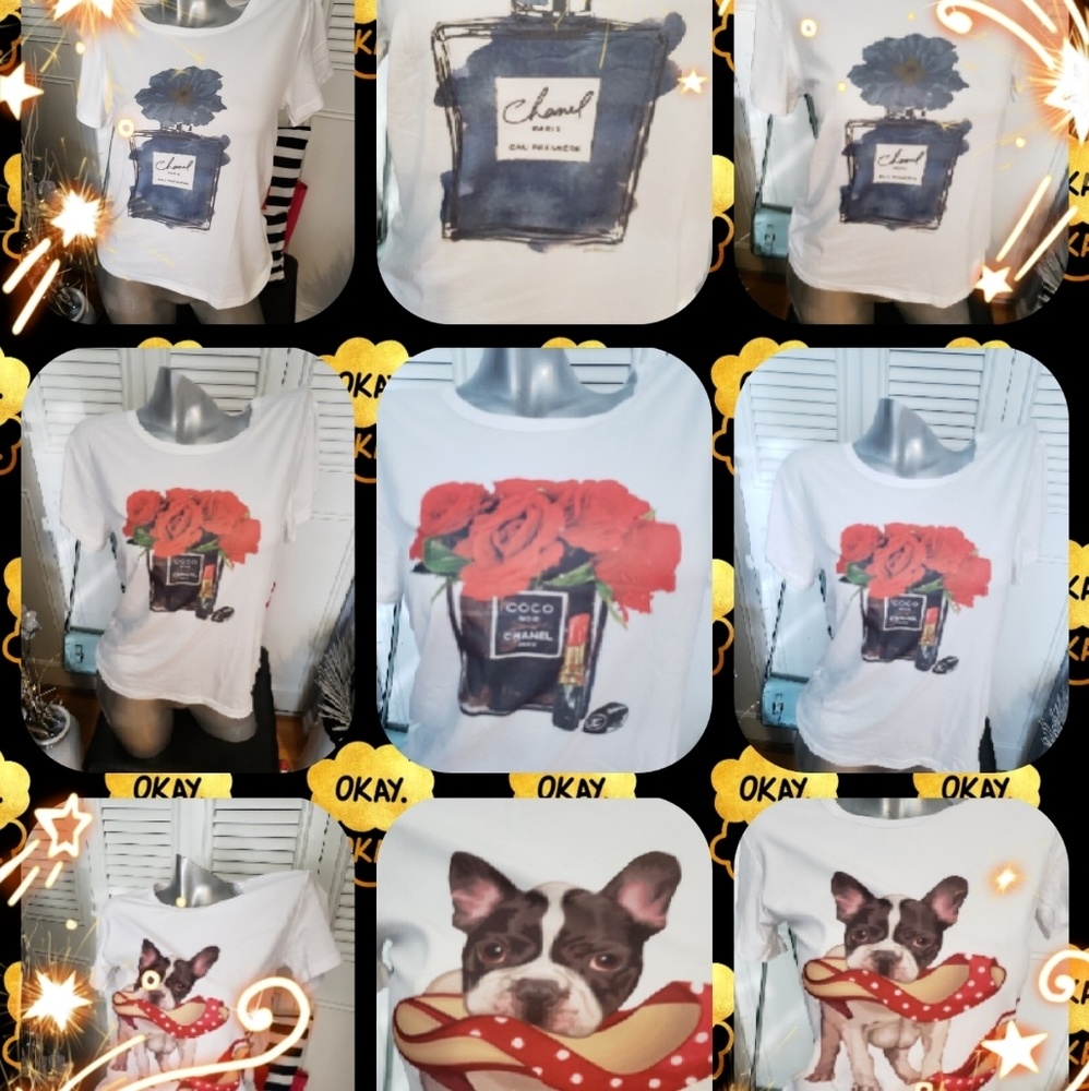 9 different tshrirt 1 dress